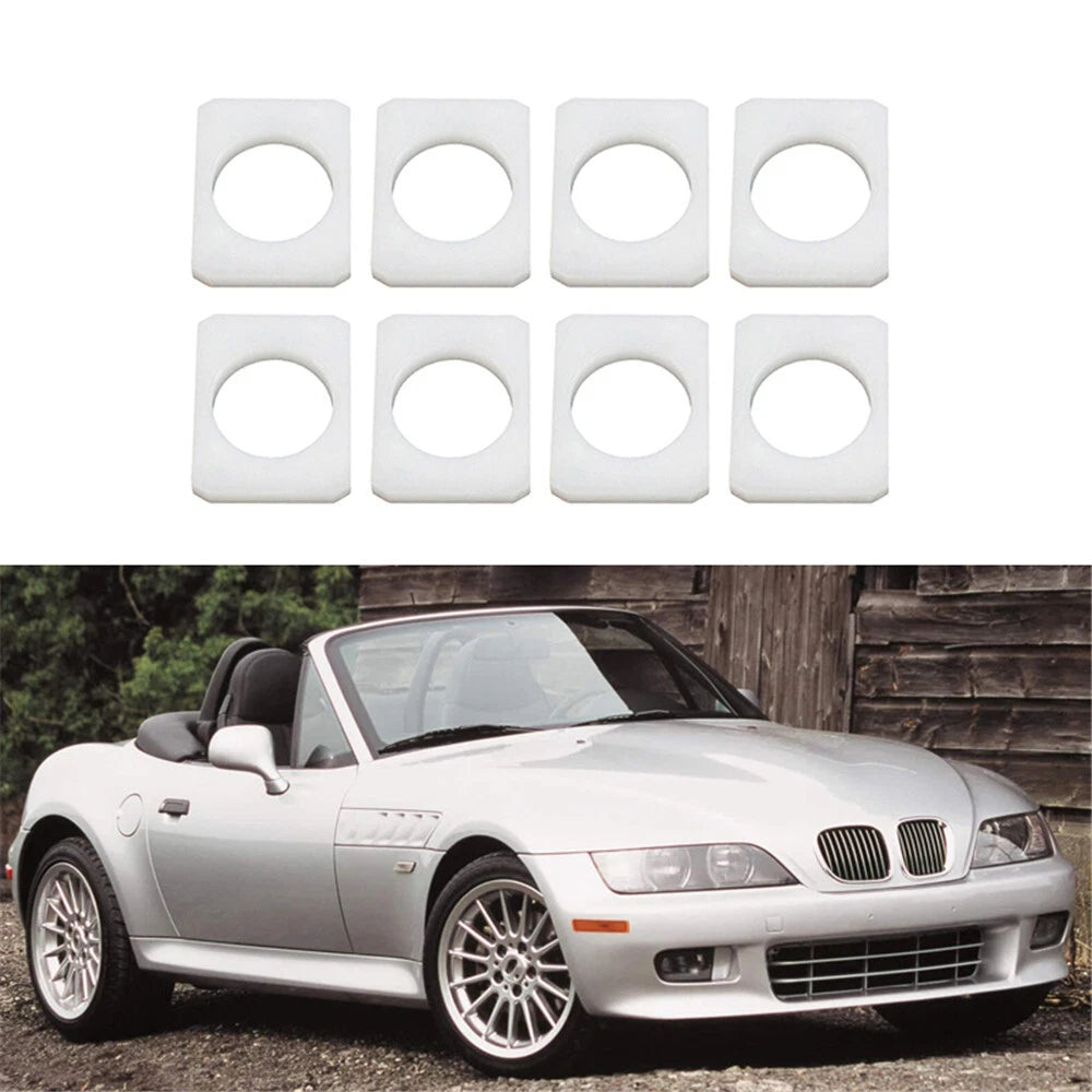 8x Car Seat Rail Bushing Spacers for BMW Z3 E36 E37 E38 (1994-2002)