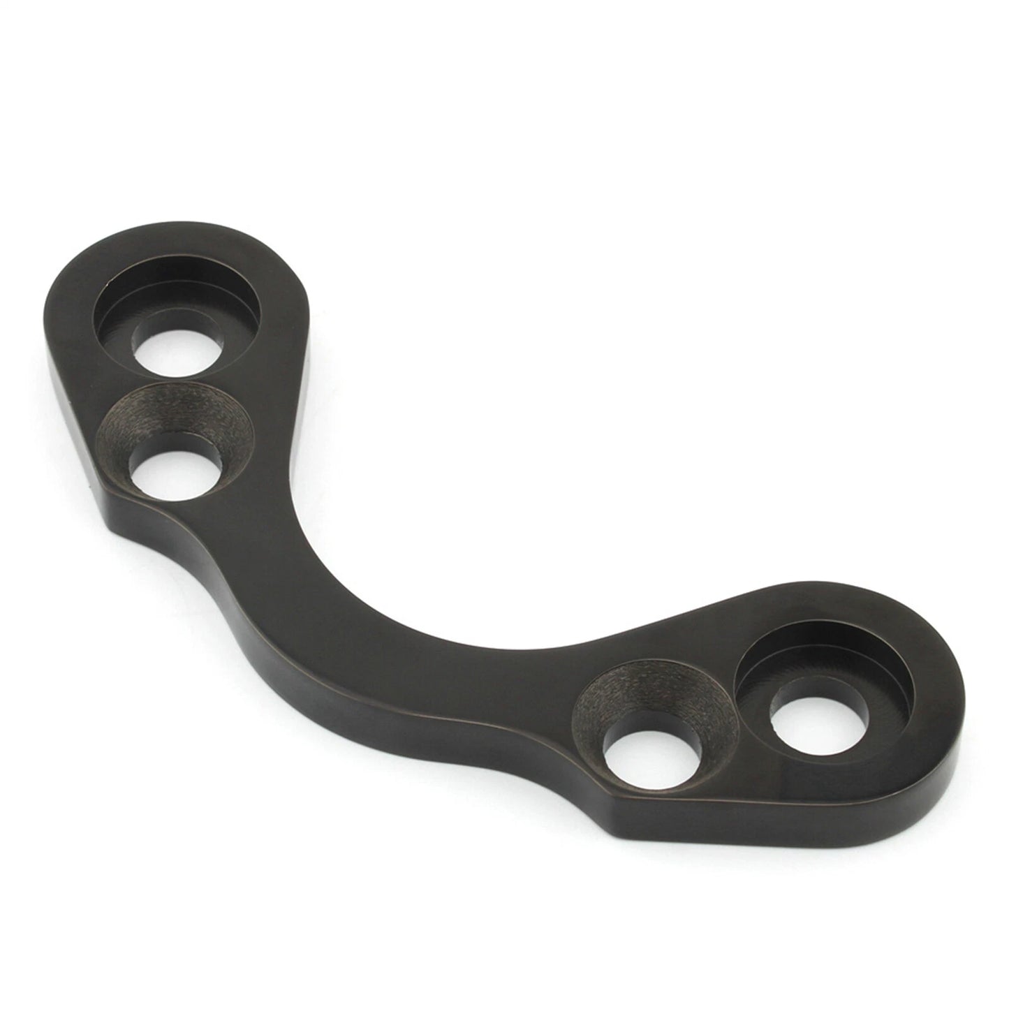 4.75" Black Springer Riser Handlebar Adapter for Harley A