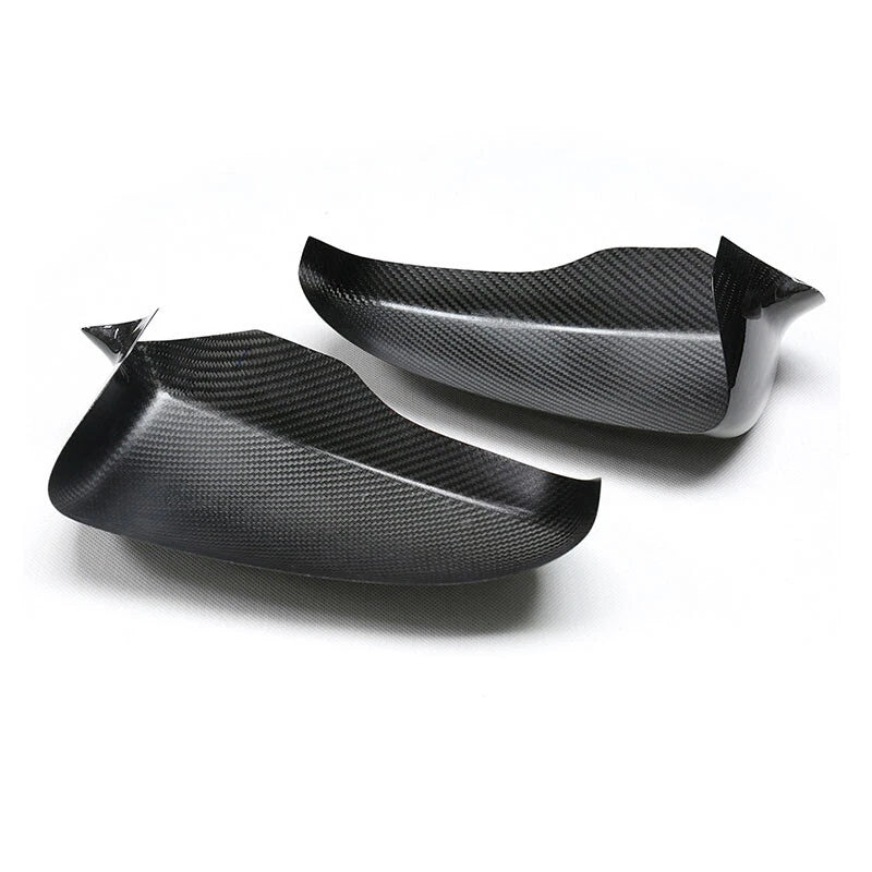 Real Carbon Fiber Side Rearview Mirror Cover Caps For BMW M5 F10 2012-2018