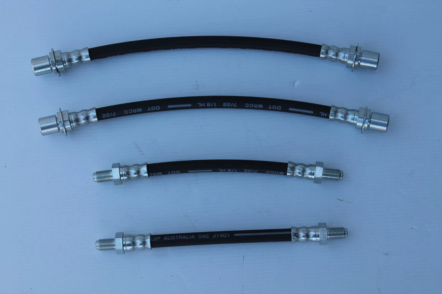 4 x Front Brake Hose for Toyota Corona XT130 Sedan & Wagon (1978-1982)
