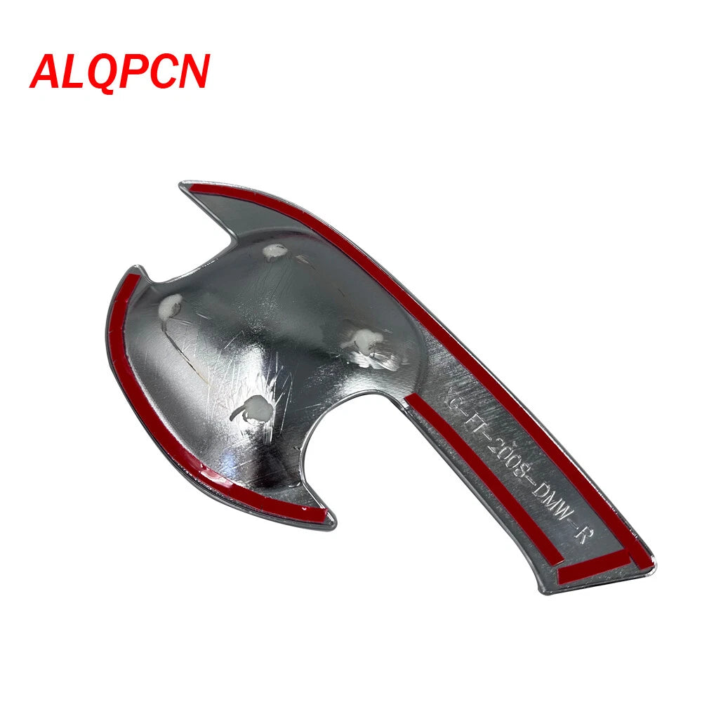 4 x Chrome Outer Door Handle Bowl Covers for Ford Ranger (2012-2019)