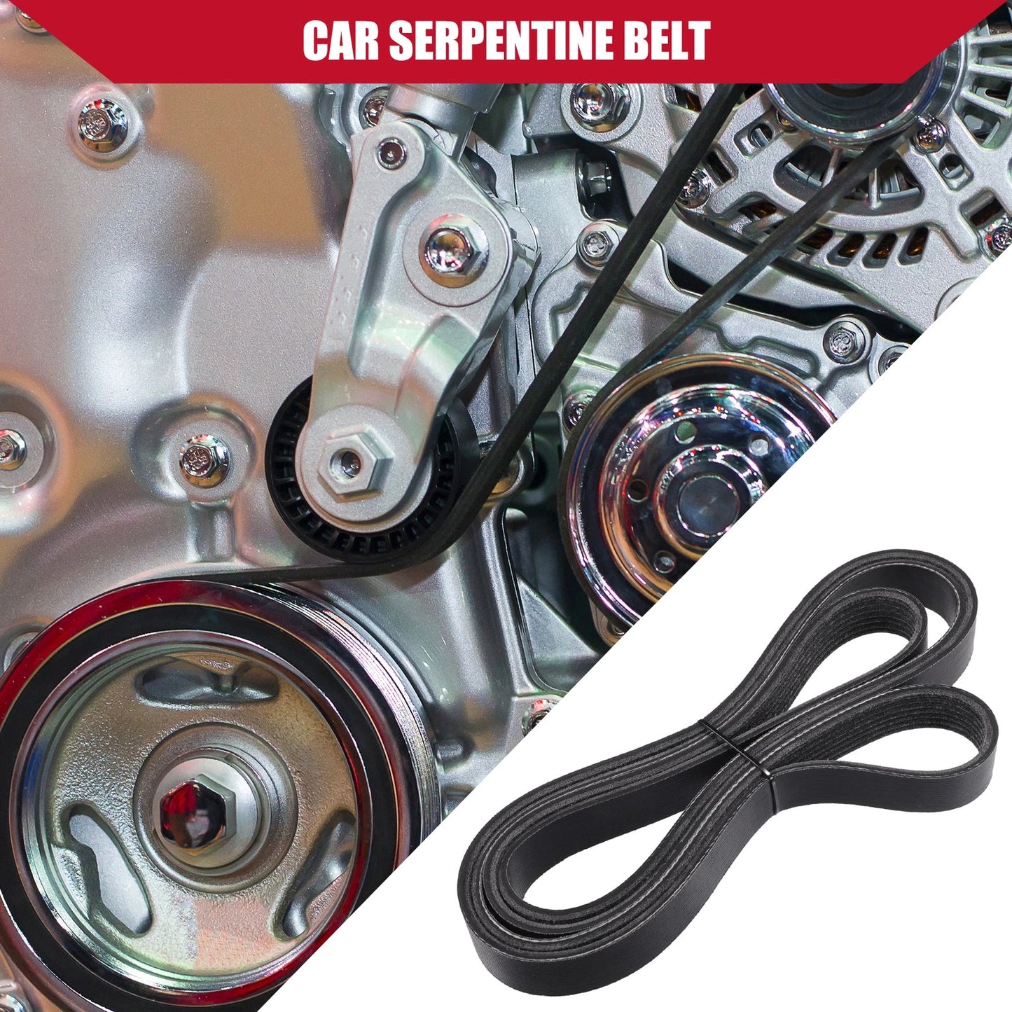 Serpentine Belt for Toyota Tacoma, 4Runner (2005-2023)
