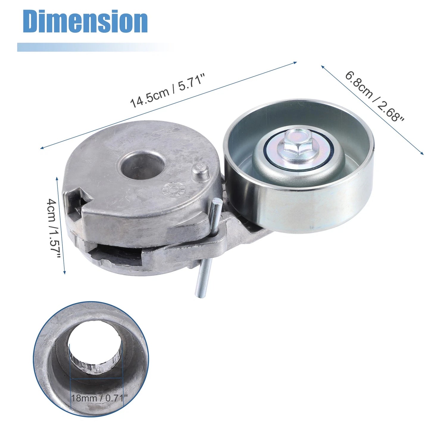 Engine Belt Tensioner Pulley for Nissan Cube 1.8L (2009-2014)