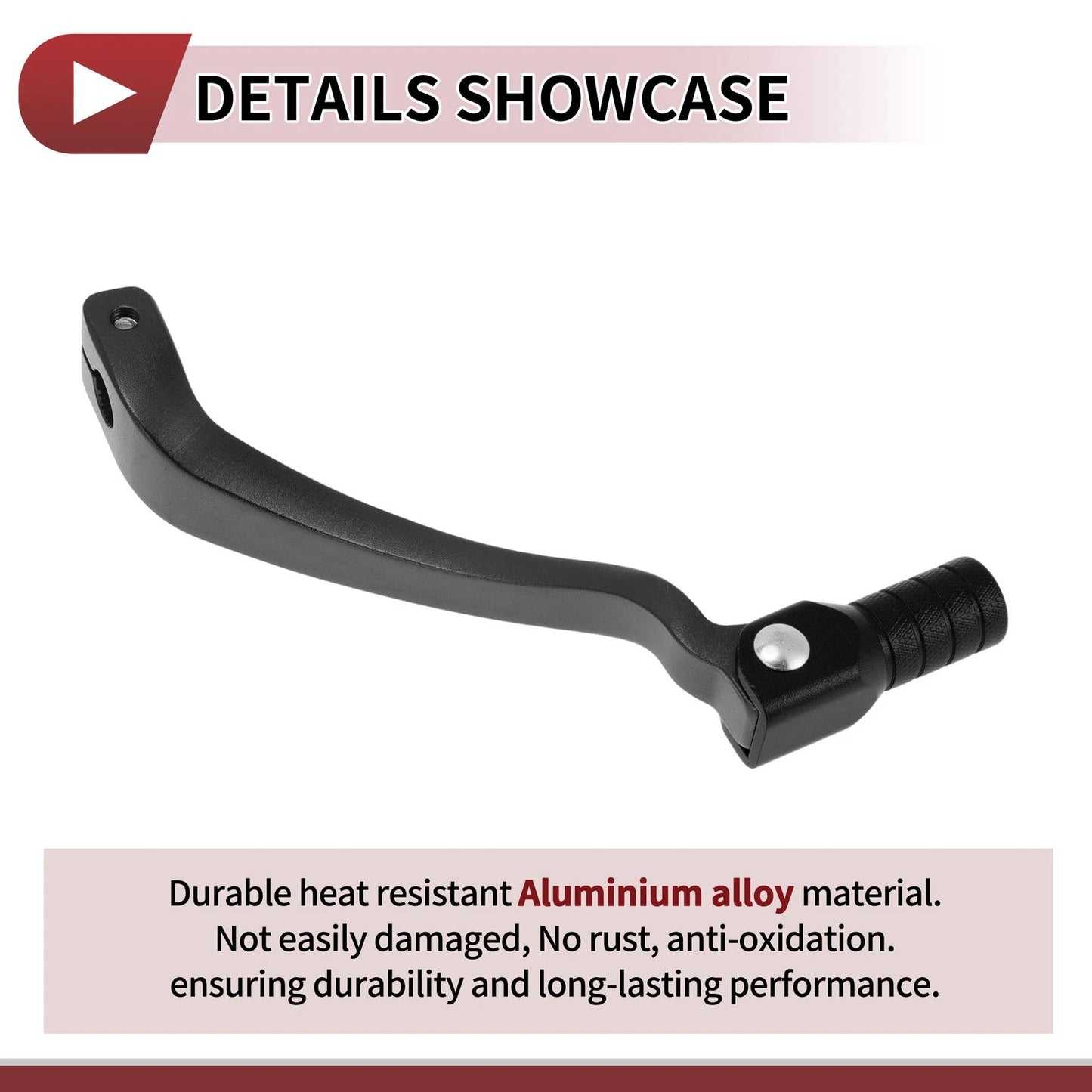 Shifter Lever Gear Folding for Kayo T6 Titanium Black