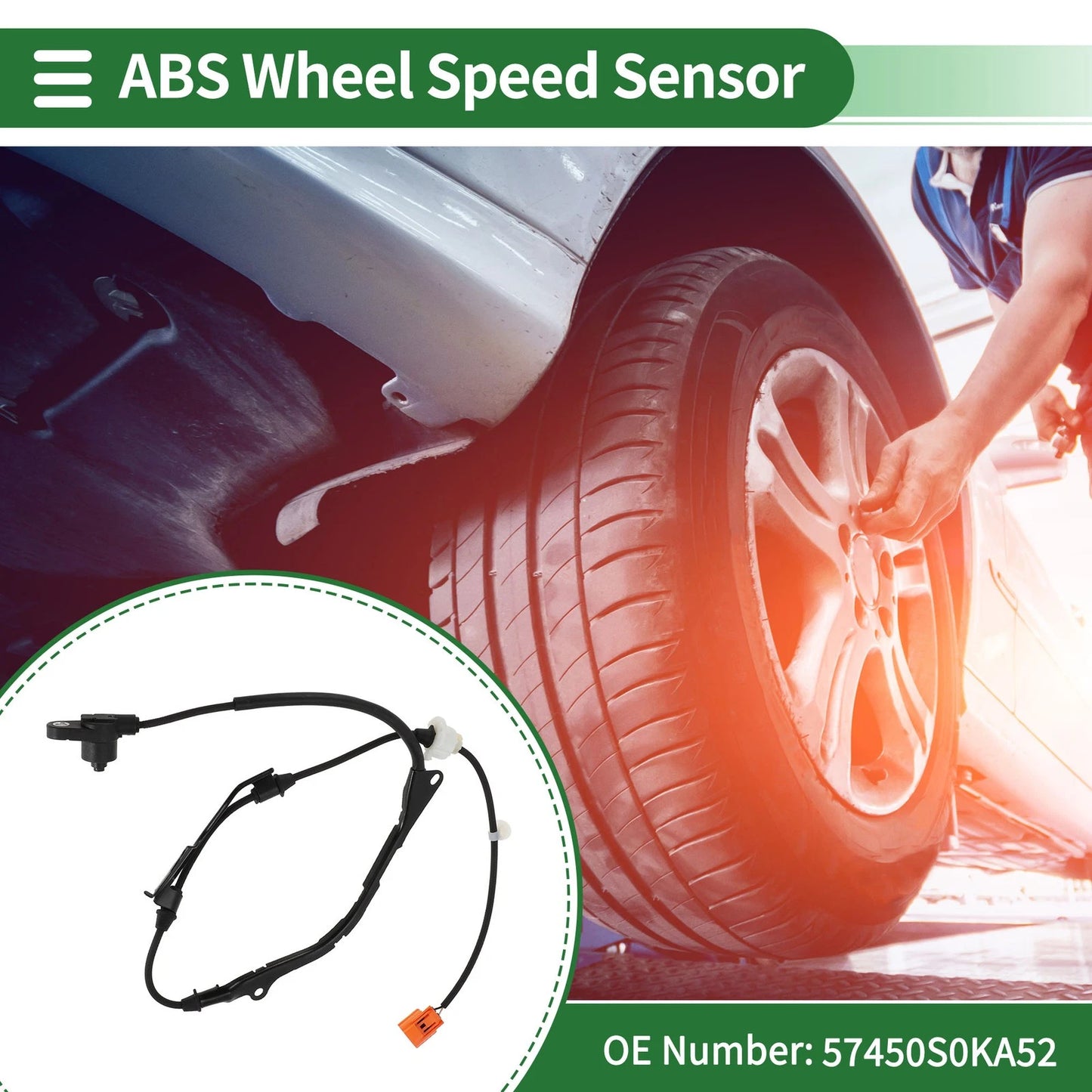 ABS Wheel Speed Sensor for Acura TL/CL (1999 - 2003)