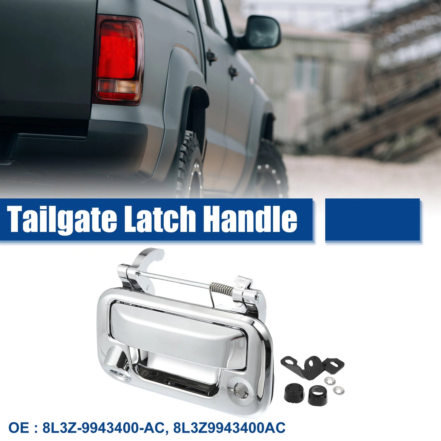 Rear Door Liftgate Latch Handle with Keyhole for Ford F-150 (2008)
