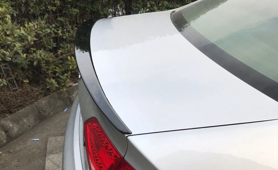 Rear Glossy Black Spoiler Lid for Audi A4 Sedan (2009-2016)