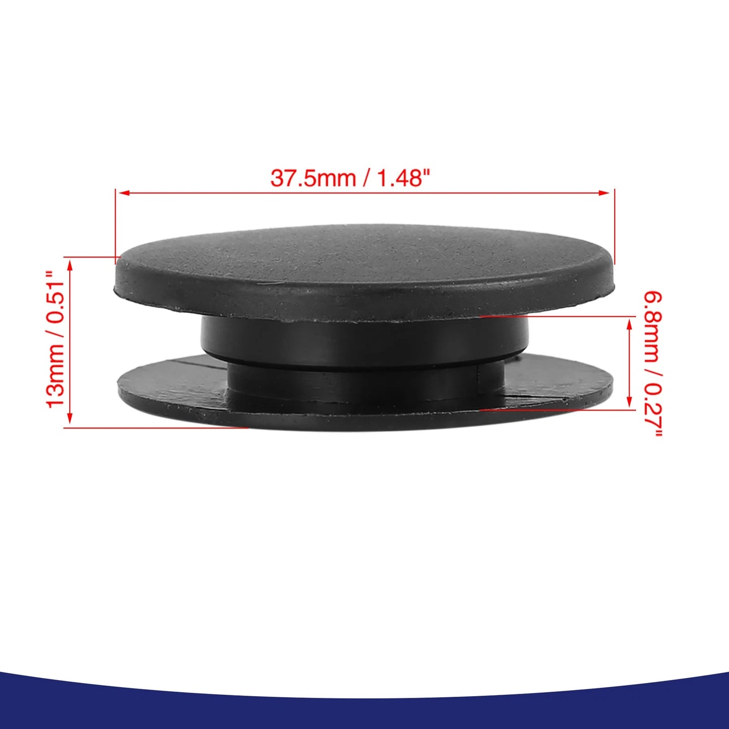 Car Floor Mat Clips 1.48 Inch for Mercedes GLK SLK ML RS 350 600 (2008-2015)