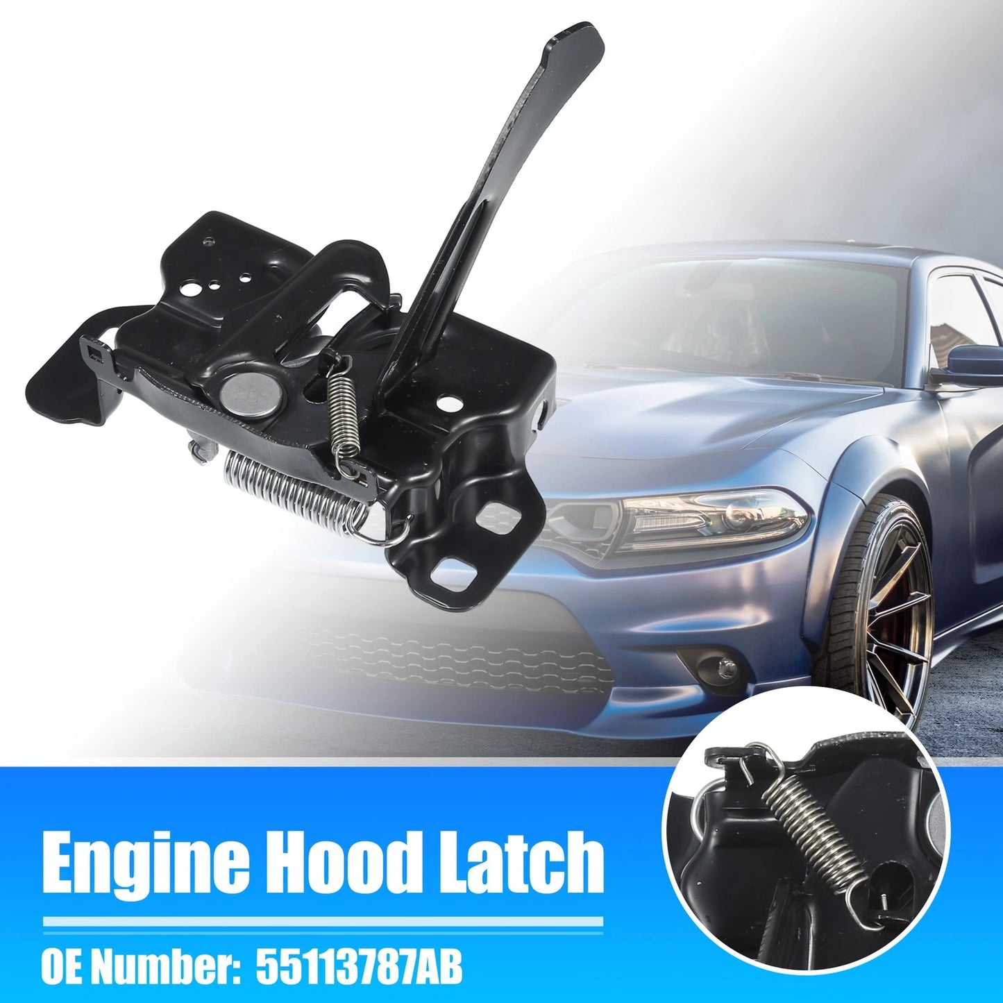 Engine Hood Lock Latch Assembly for Chrysler 300 (2011-2021)