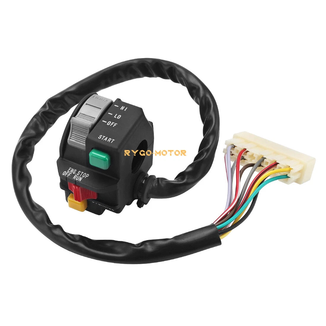 Handlebar Switch Start/Stop Override Headlight for Polaris Big Boss 400L 500 6x6