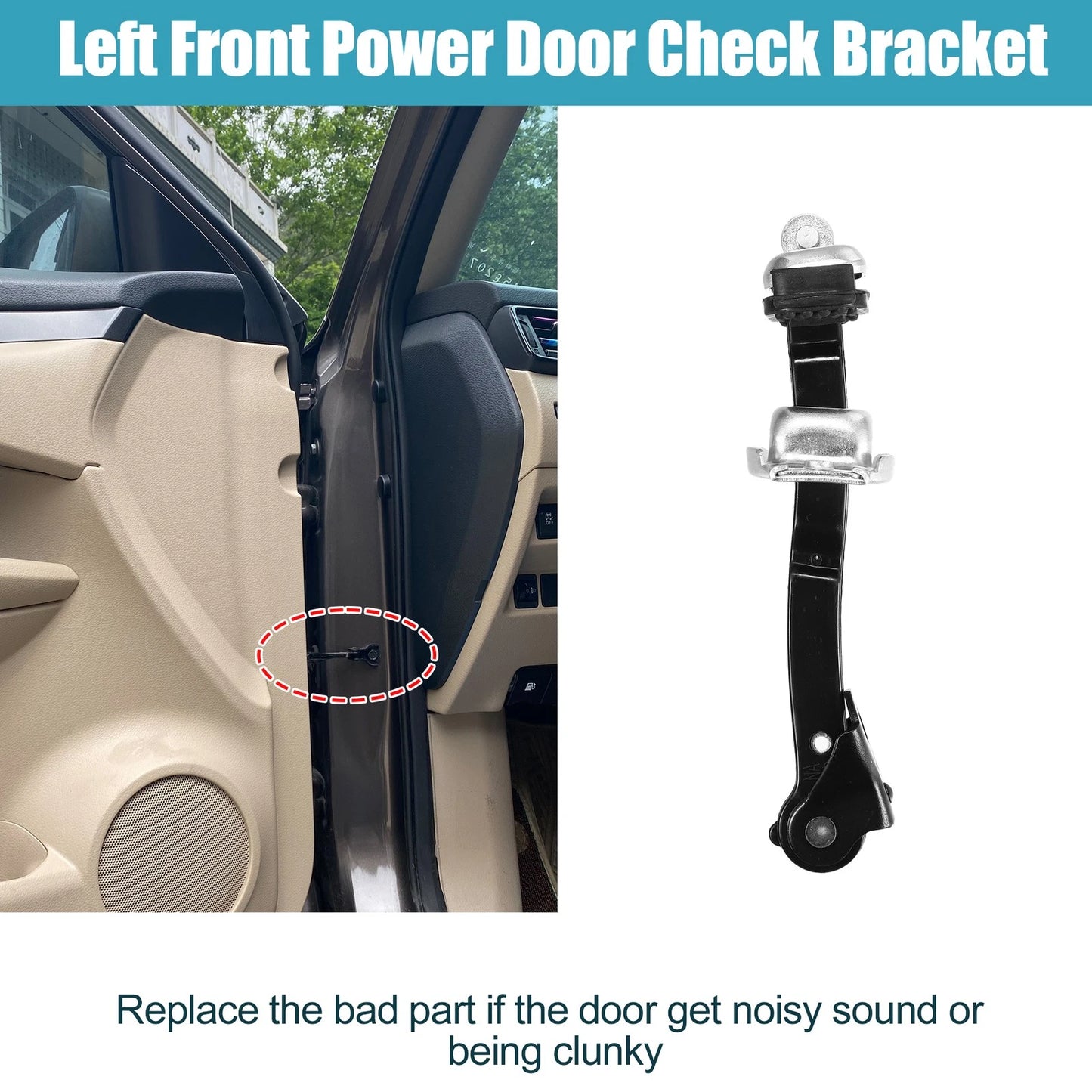 Front Left Door Check Strap for Honda Civic Sedan (2006-2011)