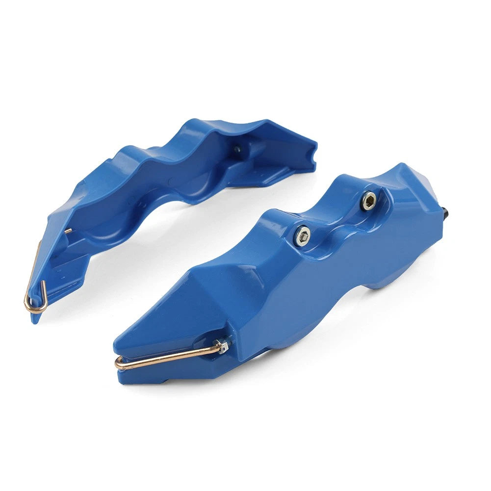 Large 3D Style Blue Disc Brake Caliper Covers for Car Auto (Universal)