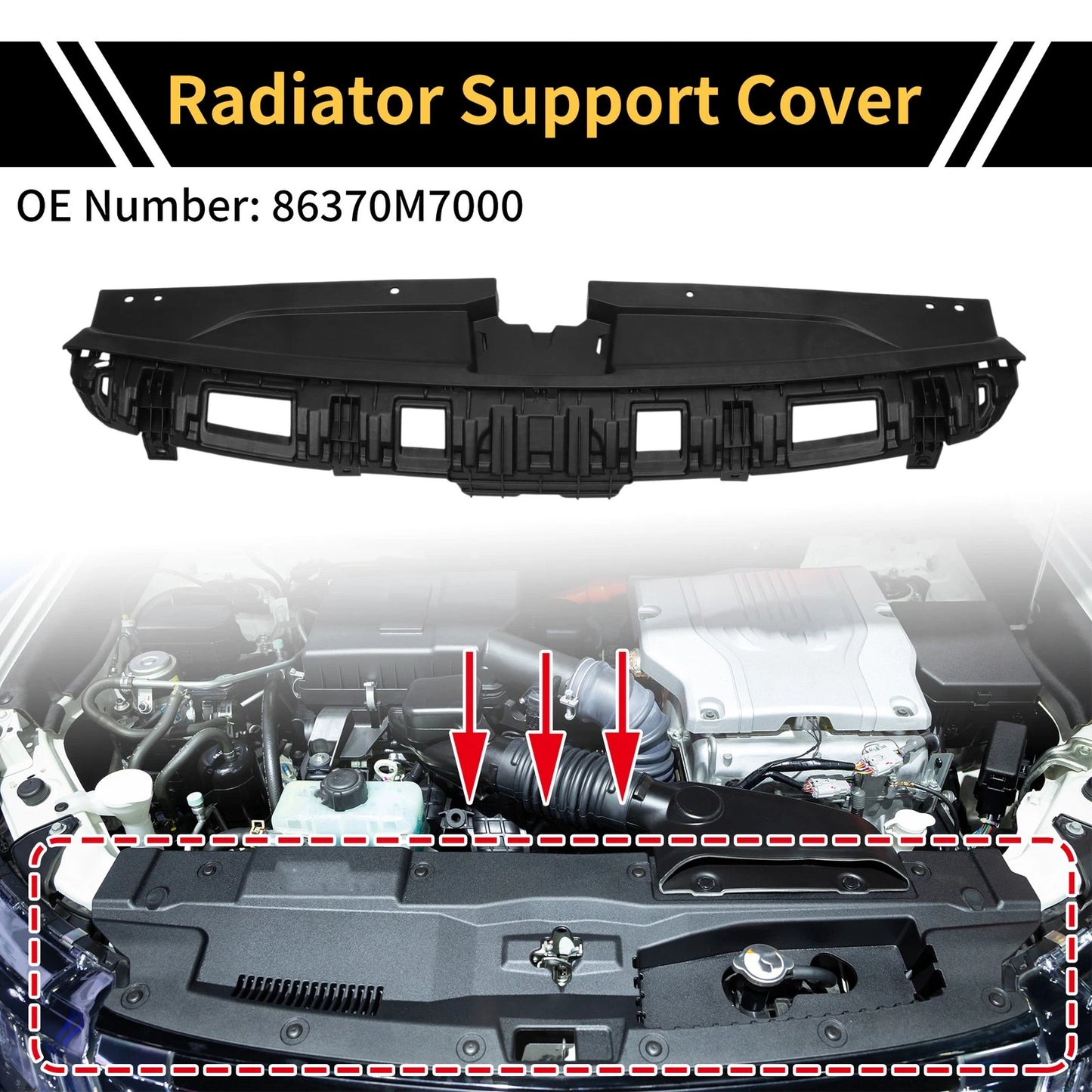 Radiator Support Cover for Kia Forte (2019-2022)
