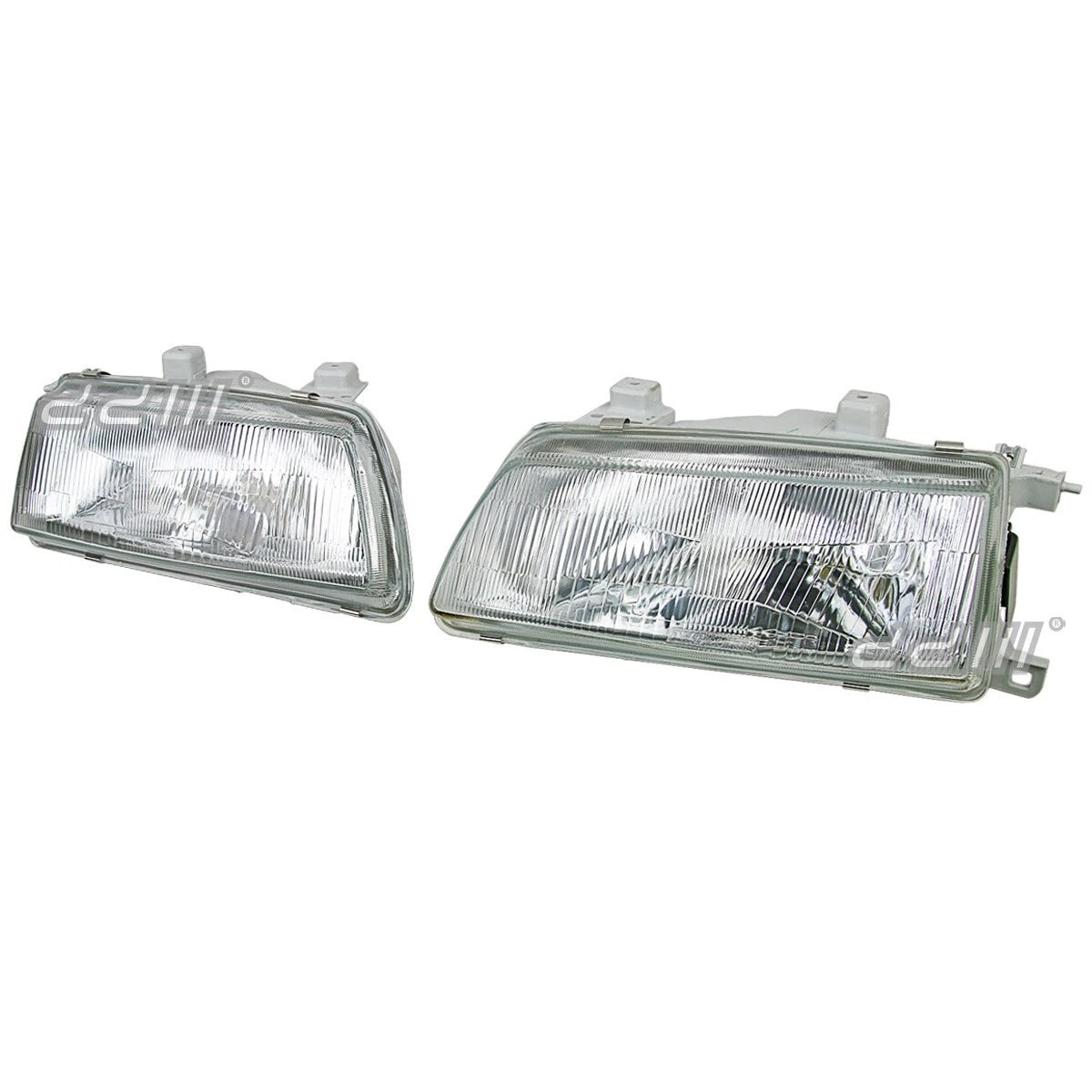 Head Light Glass Lens for Honda Civic EF SH SH4 Sedan (1990-1991) 2 x
