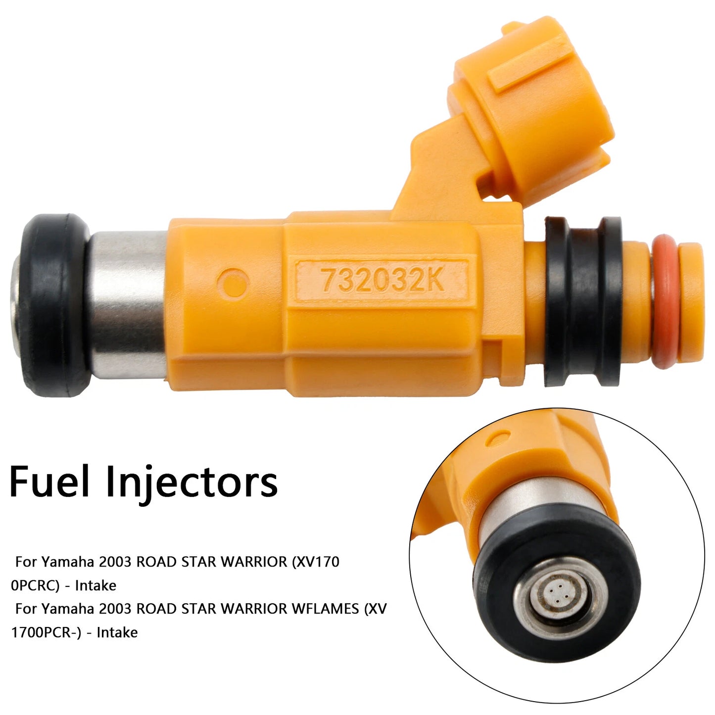 Fuel Injectors for Yamaha FJR1300, RoadStar, Warrior XV1700 (2001-2023)