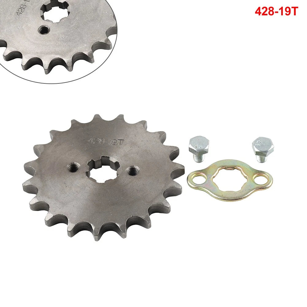 17mm 19T Front Sprocket for 110CC 125CC ATV Pit Dirt Quad Bike