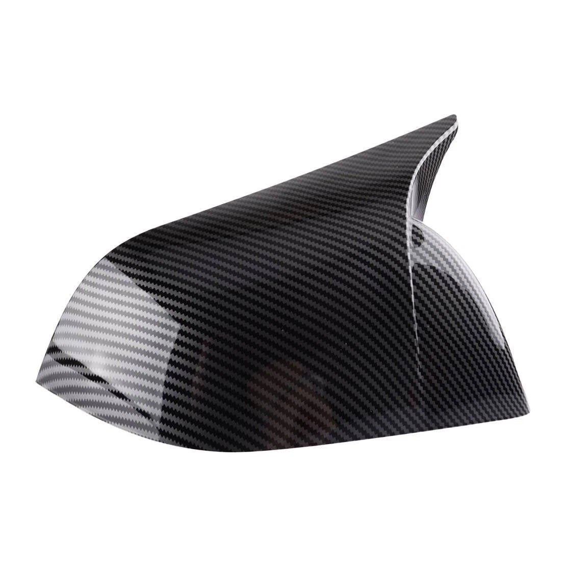 Carbon Fiber Side Mirror Cover Trim for Tesla Model 3 (2017-2023)
