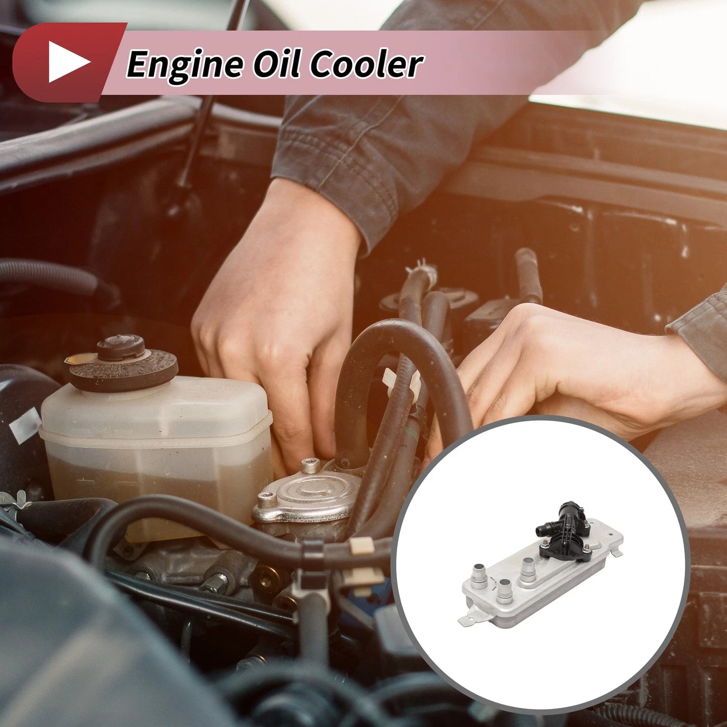 Engine Oil Cooler for BMW 5 Series 535i F11 (2010-2016)
