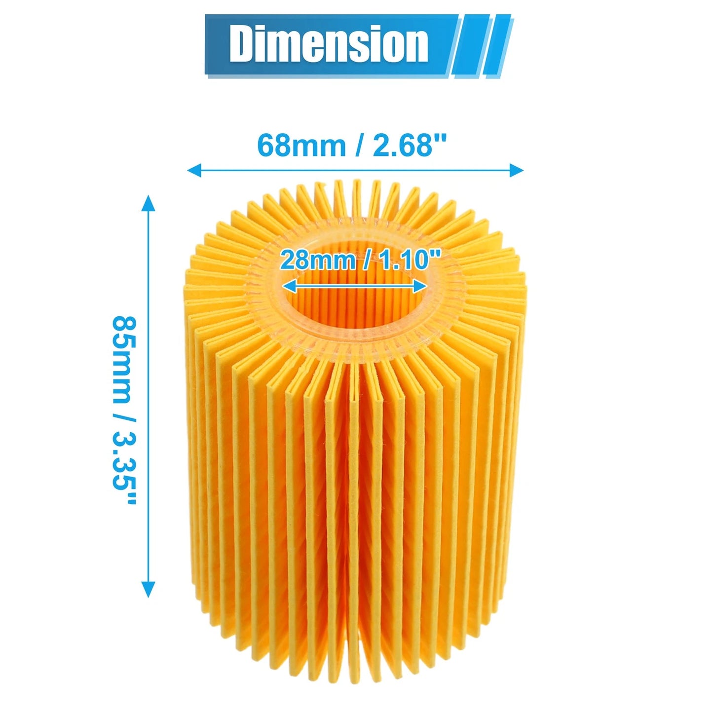 Engine Oil Filter Set for Toyota Tundra (2000-2023)