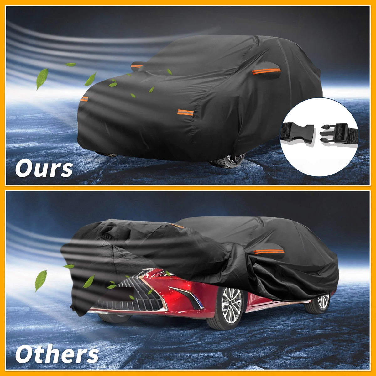 Waterproof All Weather Car Cover for Lexus ES Sedan
