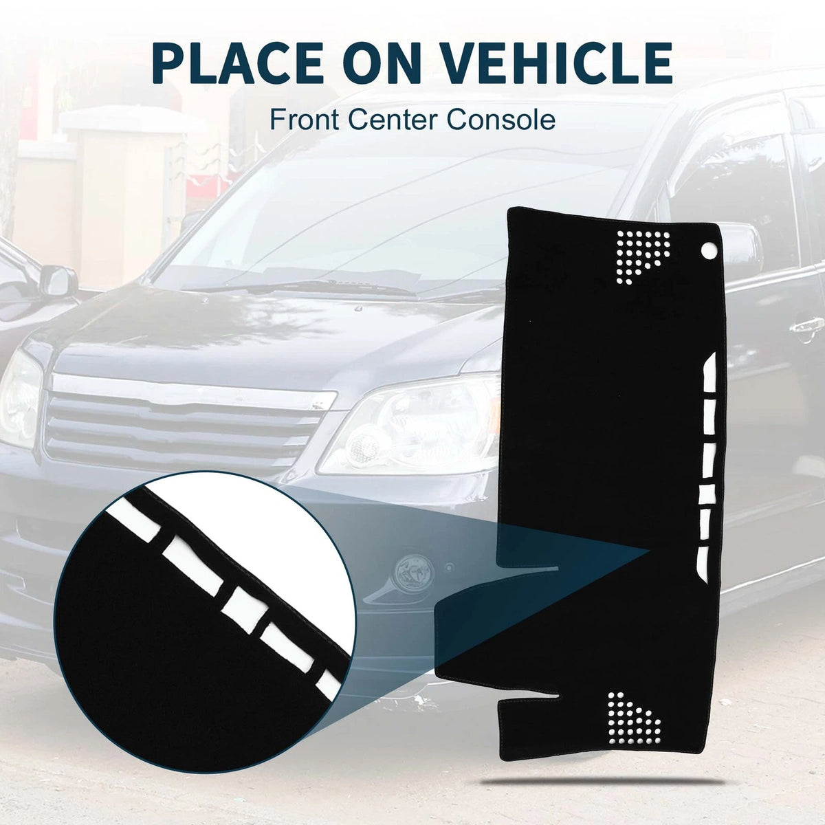 Dash Cover Mat / 1 Set / Dash Cover Mat for TOYOTA Voxy Noah (2022–2024)