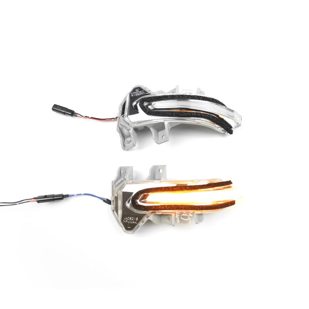 Clear Side Wing Mirror Turn Signal Light Lamp for Toyota Land Cruiser J300