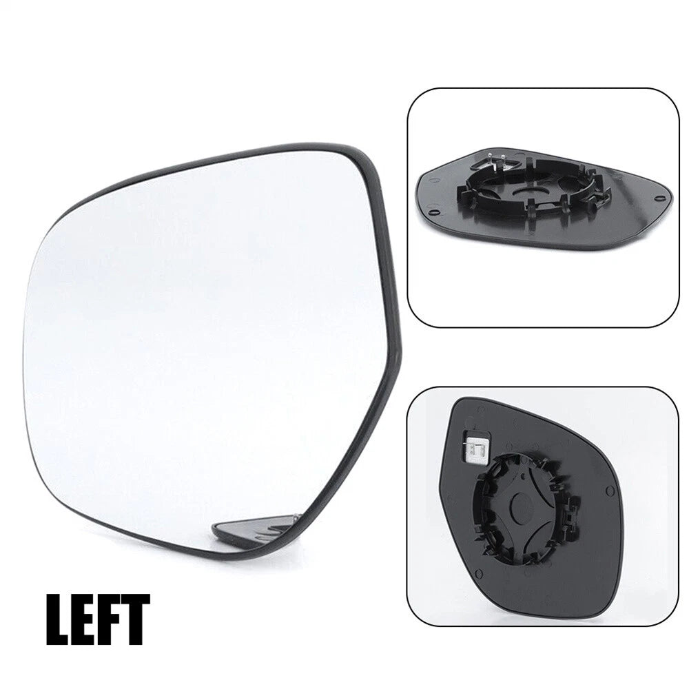 Heated Rearview Mirror Glass w/ Backing Plate for Mitsubishi Outlander (14-20)