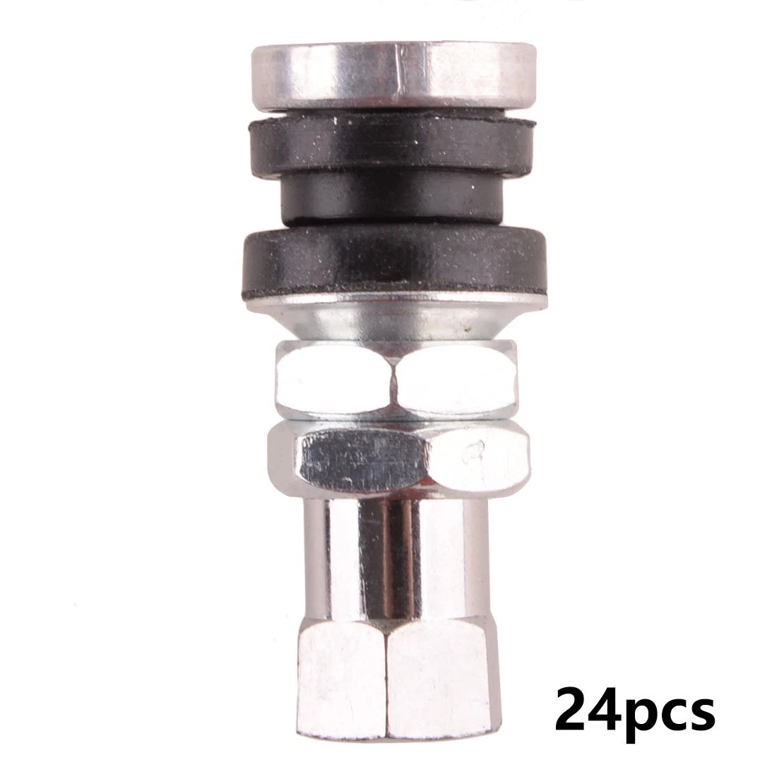 24pcs Metal Rod Wheel Tire Valve Stems for Car Truck ATV Motorcycle