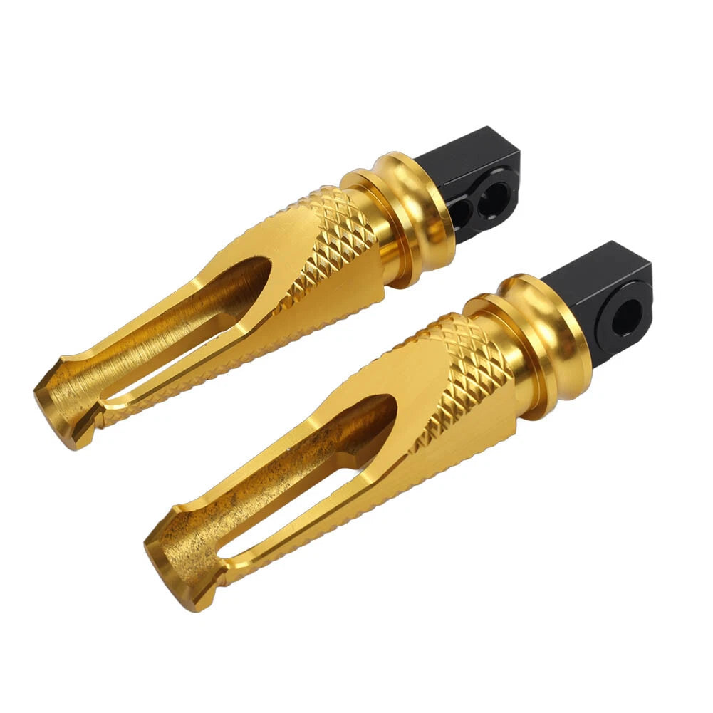 Gold Rear Foot Pegs Passenger Footrests for Suzuki GSXR600/750/1000