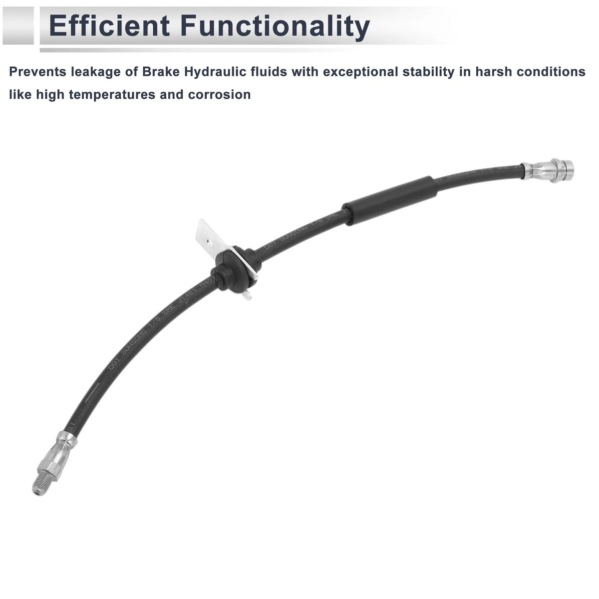 Rear Brake Hose for Ford Escape 2013-2021 (1 Pc) Hydraulic Hose
