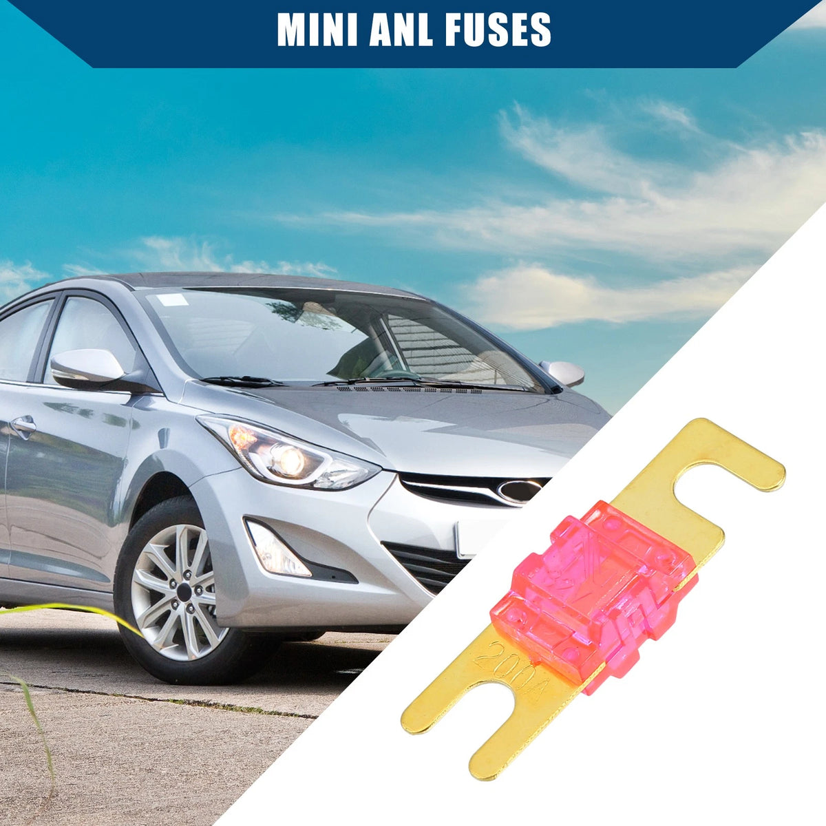 Mini ANL Fuses / 10 Pcs / Audio CD Fuse for Car Motorcycle