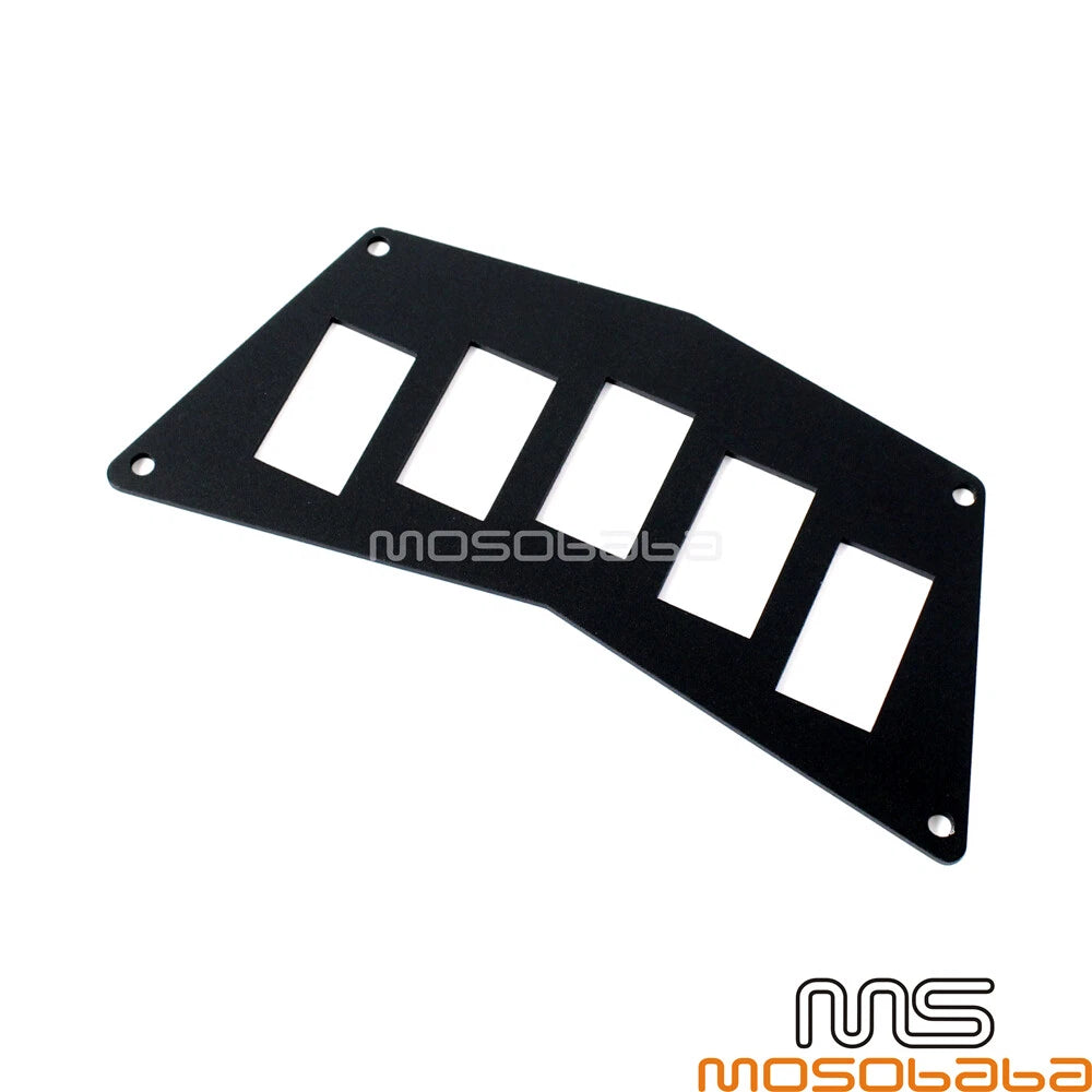 5 x Rocker Button Switch Panels for Polaris RZR 800 570 900 XP (2011-2014)