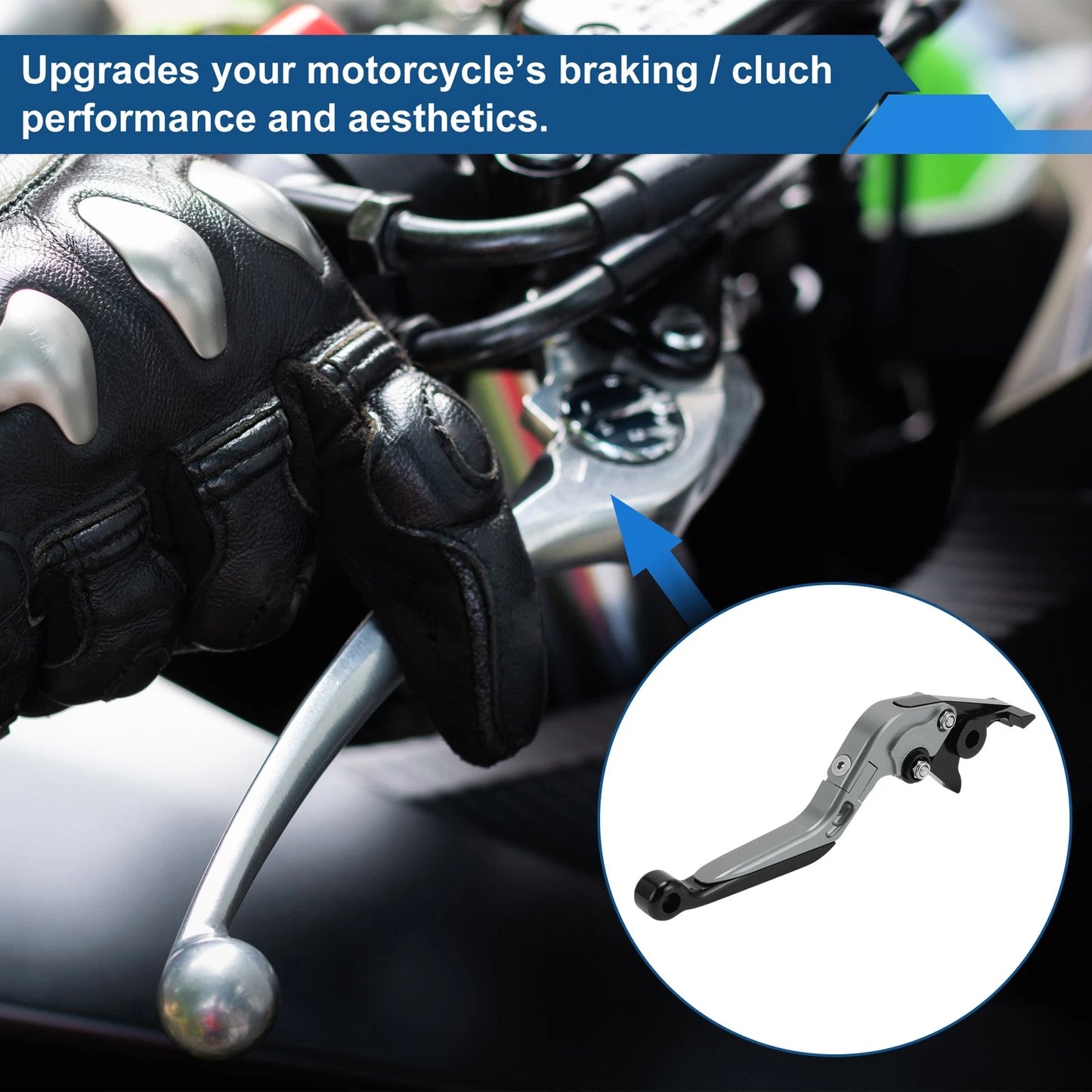 Adjustable Short Long Brake Clutch Levers for Kawasaki ZX7R (1989–2003)