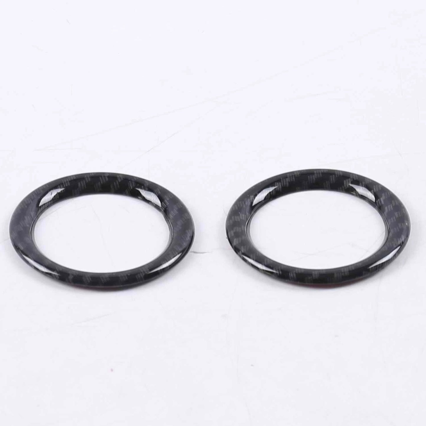 ABS Fiber Side Door Speaker Ring Cover Trim for Jeep Grand Cherokee (2014-2021)