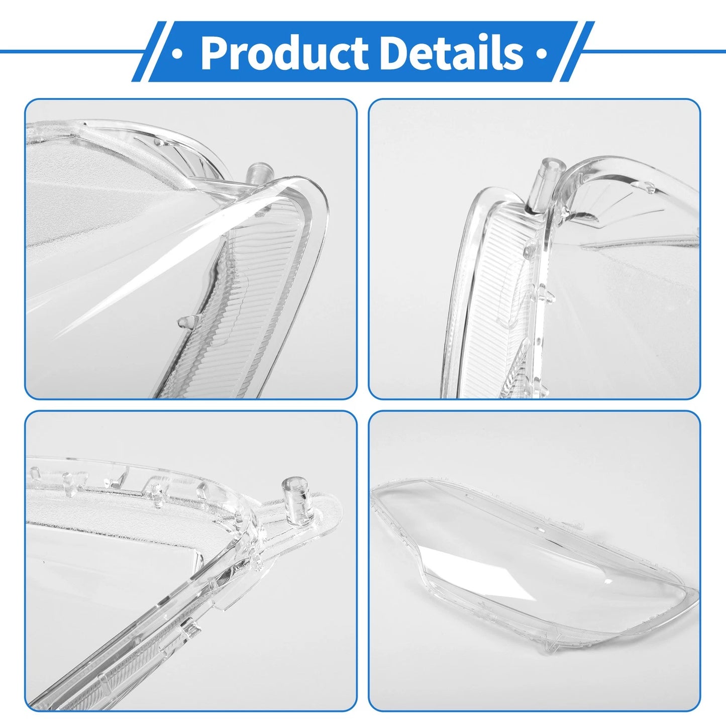 Car Front Left Headlight Lens Cover for Honda Fit (2014-2020)