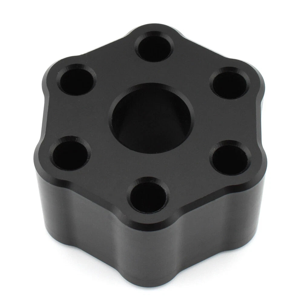 Black Solid Supercharger Coupler Isolator for Jaguar Land Rover 3.0L (2013-17)