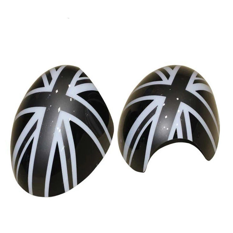 Grey Union Jack Side Mirror Cover Trim For Mini Cooper Countryman F56 F57 F55
