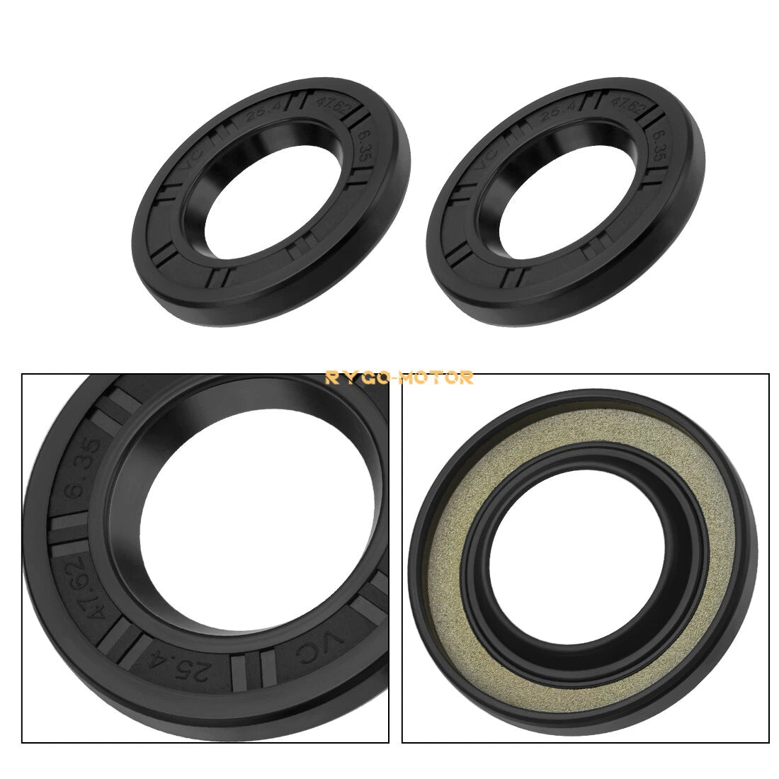 2 x Front Wheel Bearing & Seal Kits for Polaris Outlaw 450 500 525 (2006–2011)