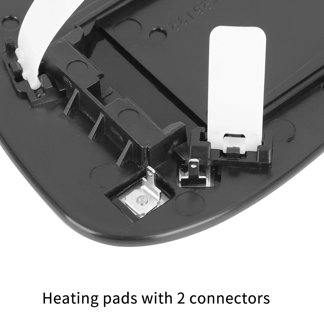 Heated Mirror Glass with Backing Plate Driver Side for VOLVO S60 S80 V70 (01-06)