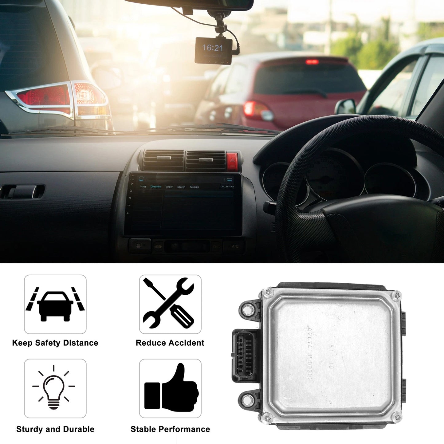 Cruise Control Distance Radar Sensor for Ford F-250 Super Duty (2022)