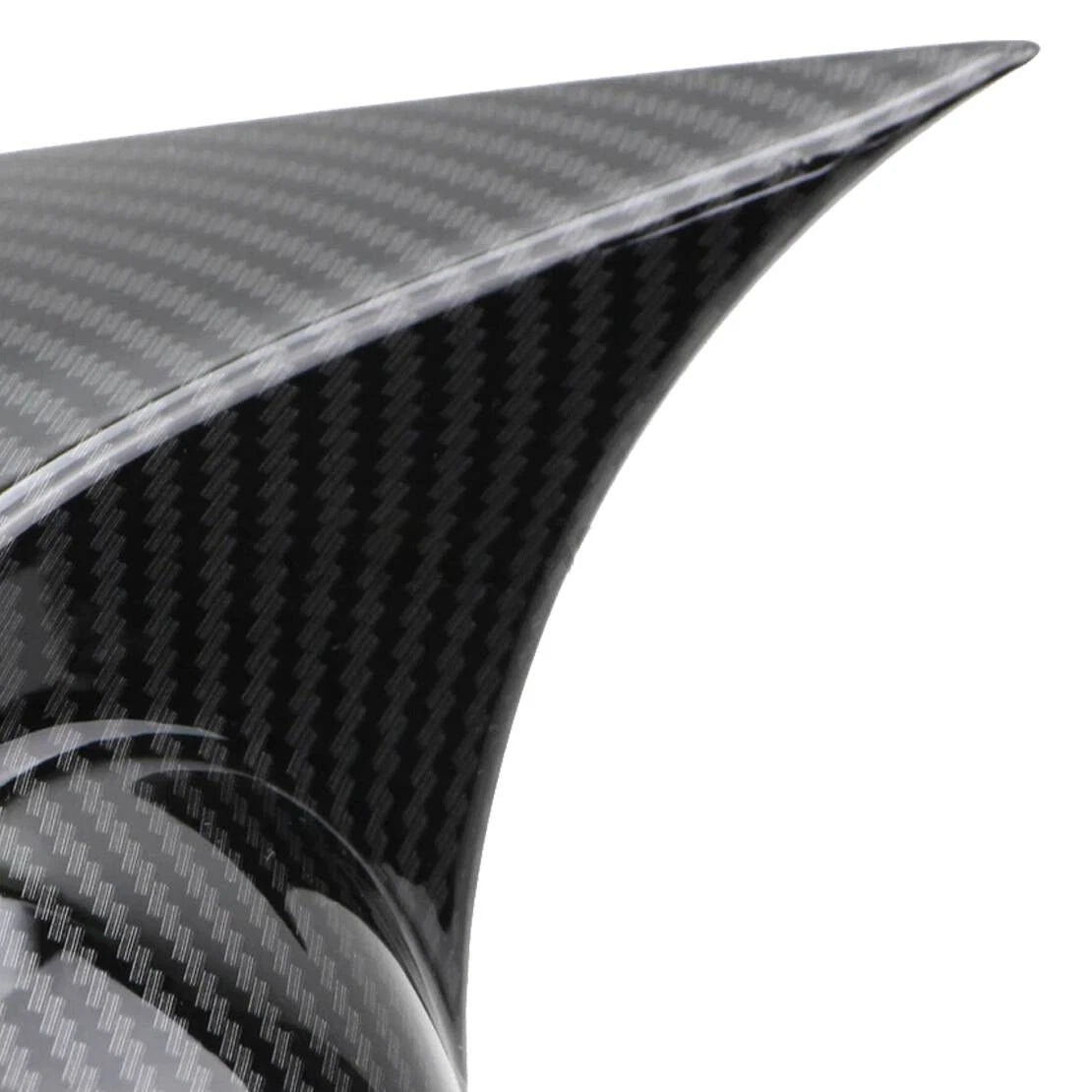 M3 Style Carbon Fiber Right Side Door Wing Mirror Cover for Ford Fiesta