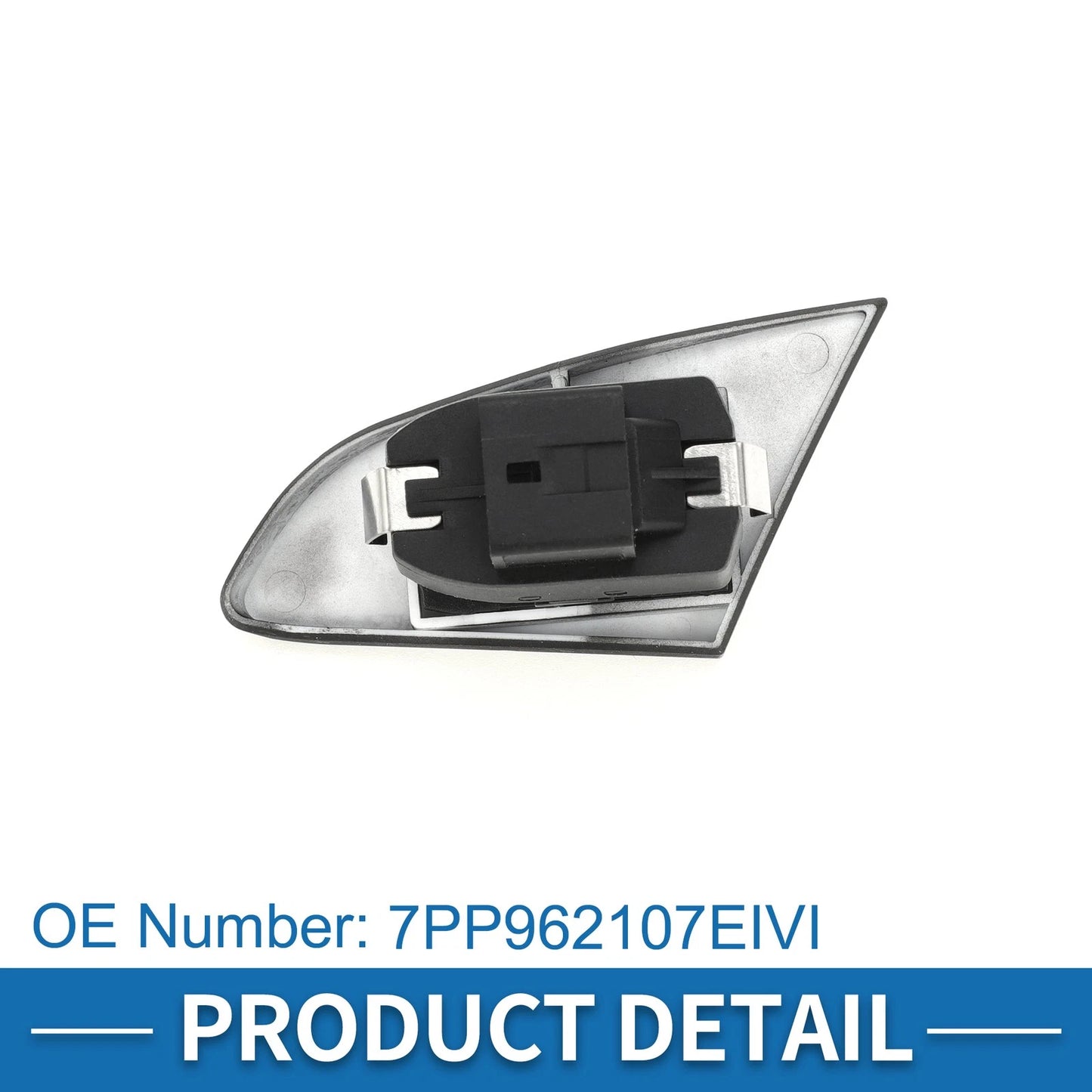 Door Lock Switch for Porsche Cayenne Panamera Black Plastic