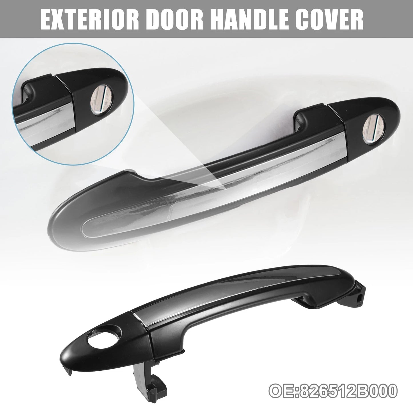Front Left Door Handle for Hyundai Santa Fe (2007-2012)
