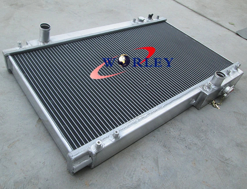 2 Row Aluminum Radiator for Toyota Supra MK4 JZA80 3.0L 2JZ-GE NA (1994-1996)