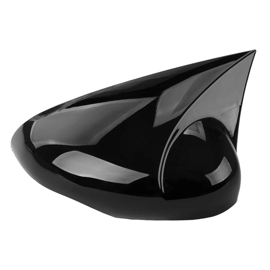 Black Right Side Door Wing Mirror Cover for Ford Fiesta (2008-2012)