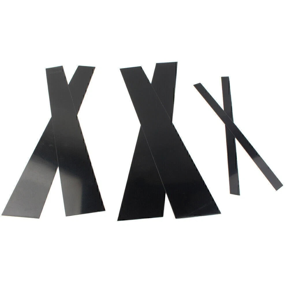 Black Door Trim Cover Kit for Honda Accord (2013-2017) - 6pcs