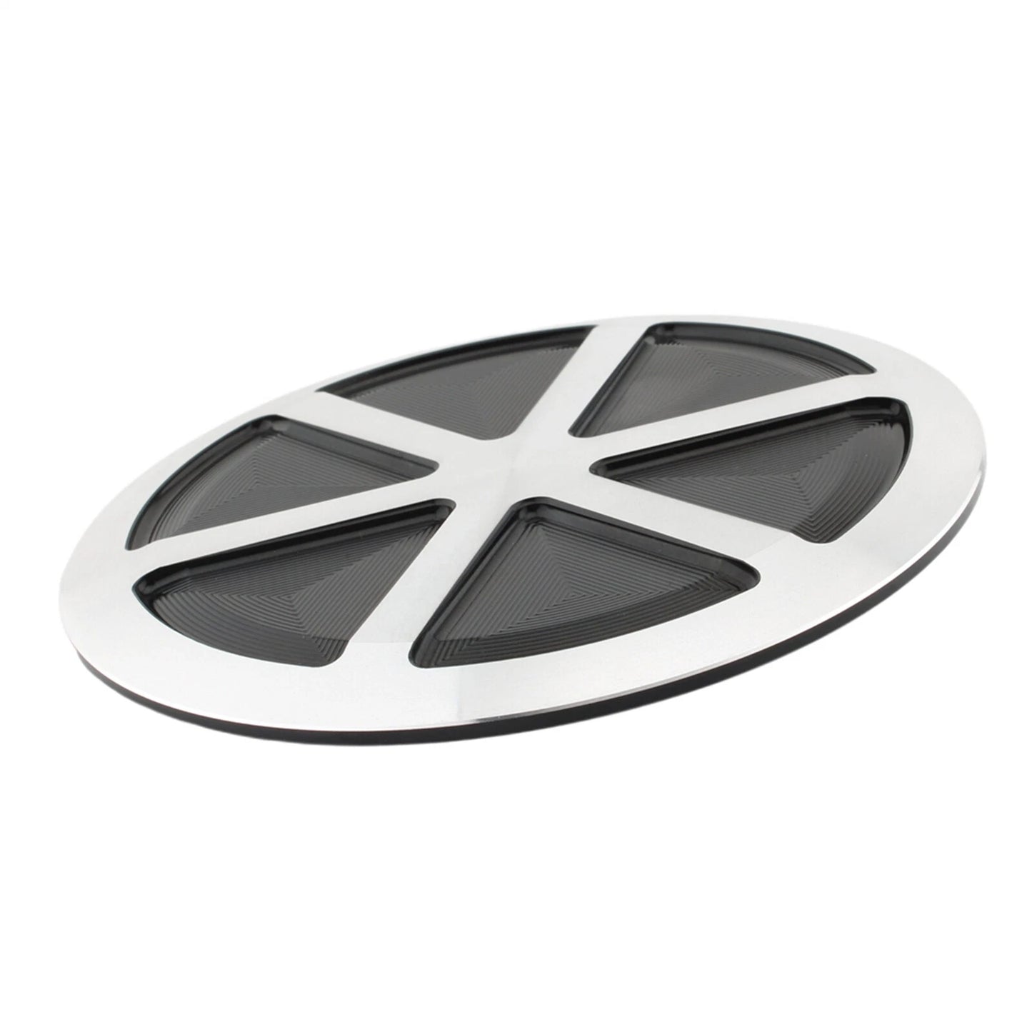 Black White Side Engine Decorative Cover for YAMAHA Vmax 1200 (1985-2007)