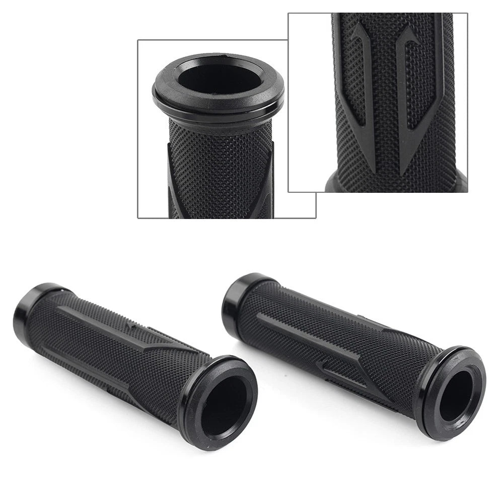 7/8" Universal Motorcycle Hand Grips for Suzuki, Honda, Yamaha