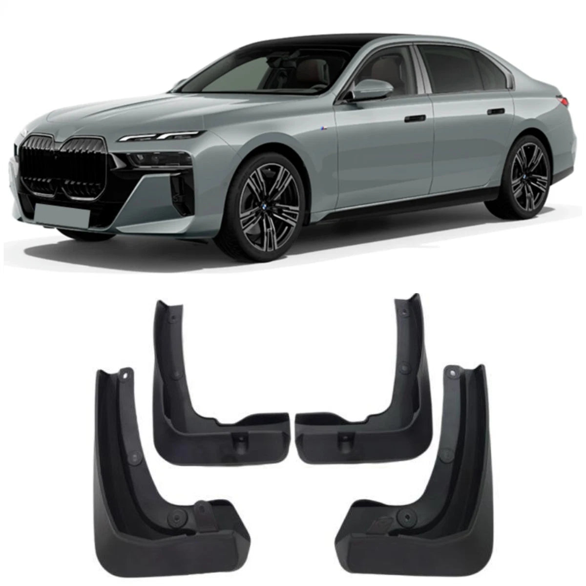 Fender Mud Flaps Splash Guards for 2023 BMW 7 Series M-Sport