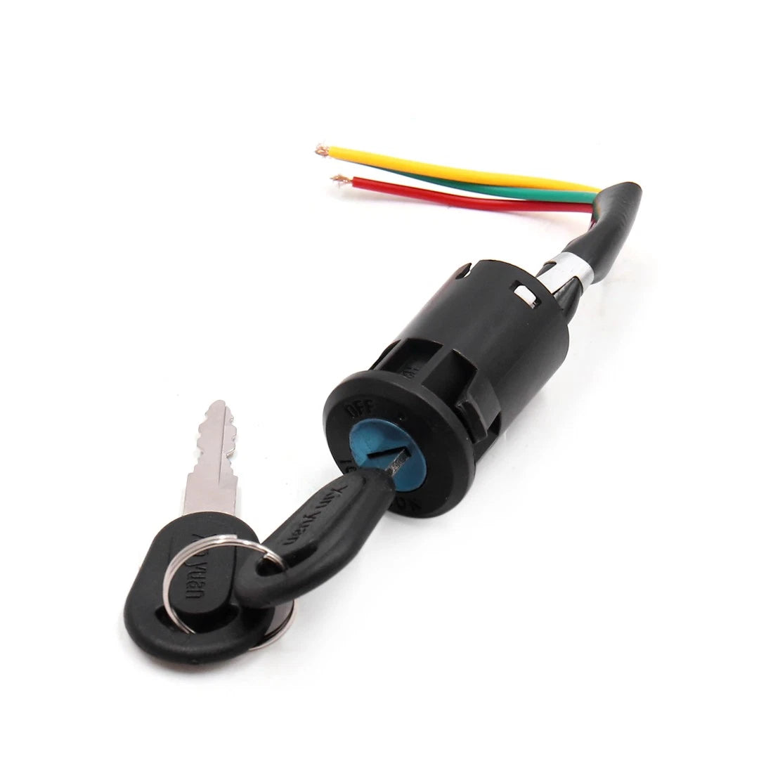 Ignition Switch Lock 3-Wire for Motorcycle Scooter - 2 x Keys